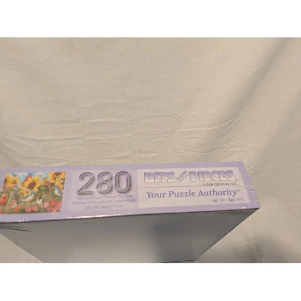 Cloud Nine Puzzle 280 Pieces Feathered‎ Friends & Sunflowers